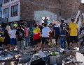 El terremoto en Colombia dejó mil 575 viviendas averiadas y 37 completamente destruidas, además de 61 edificios colapsados, 18 centros de salud y 52 centros educativos averiados. EFE/L. Castañeda