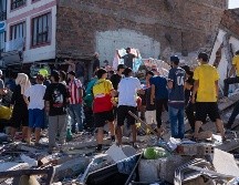 El terremoto en Colombia dejó mil 575 viviendas averiadas y 37 completamente destruidas, además de 61 edificios colapsados, 18 centros de salud y 52 centros educativos averiados. EFE/L. Castañeda