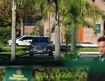 Lionel Messi y su familia despidieron a su padre Jorge Messi, fallecido a los 68 años, en el cementerio privado El Prado en Rosario, Argentina. EFE.