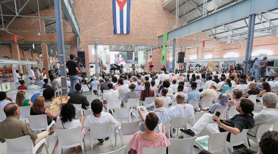 Ceremonia de inauguración de la Feria del Libro de La Habana 2026. EFE
