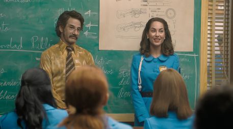 Bárbara Mori interpreta a María, una de las integrantes del primer cuerpo policial femenino de México. ESPECIAL