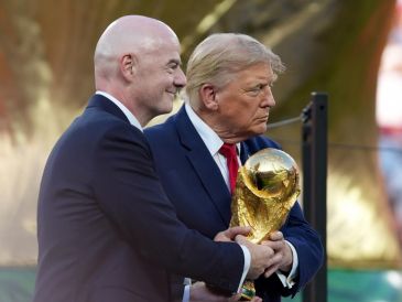 Se trata de la primera vez que Trump respalda públicamente a Infantino desde que tuviese que retirar su propuesta para crear FIFA Forward Enterprise (FFE). EFE/A. Colmenares