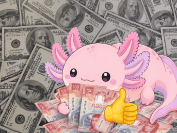 El peso mexicano mantiene una ganancia de 0.67 % con respecto a los últimos siete días, según datos de la plataforma Investing. ESPECIAL/ Unsplash/Canva