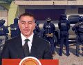 Harfuch sostuvo que los resultados obtenidos hasta ahora confirman que la estrategia de seguridad impulsada por la Presidenta está dando resultados. EFE / M. Guzmán / X / @OHarfuch