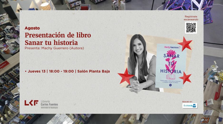 La Librería Carlos Fuentes tiene un evento imperdible para este jueves; esto es lo que debes saber para participar. EL INFORMADOR / ARCHIVO/ ESPECIAL/ Librería Carlos Fuentes