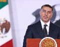 El Gobierno de México indicó además que los delitos de alto impacto disminuyeron un 33 % desde octubre de 2024, mientras el feminicidio cayó un 7.7 %EFE/M. GUZMÁN