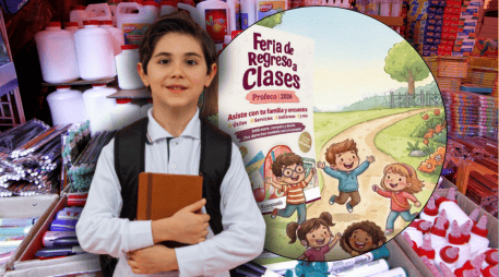 La Procuraduría Federal del Consumidor organiza este evento en la estación Zapopan Centro para ofrecer útiles, uniformes y servicios gratuitos a las familias tapatías. NTX/ARCHIVO ESPECIAL/Canva/Profeco