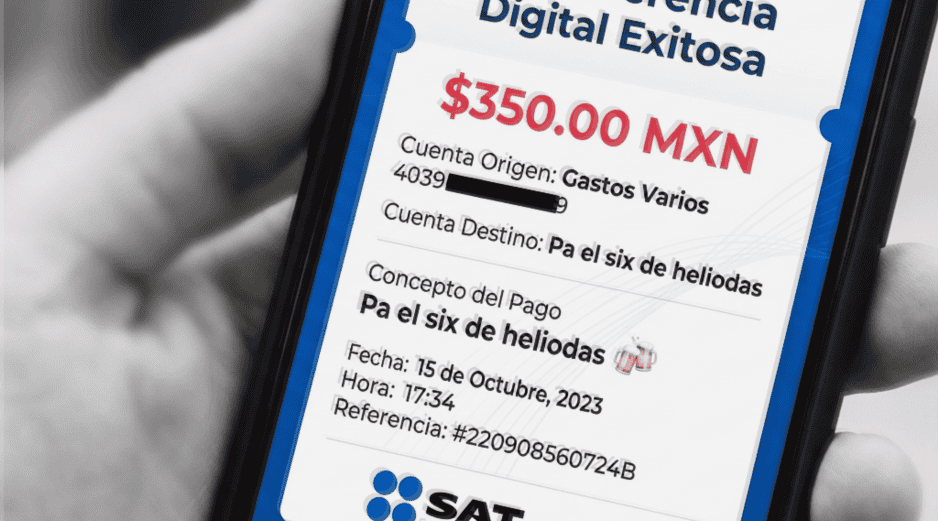 El SAT puede analizar información relacionada con los movimientos financieros de los contribuyentes. ESPECIAL/ChatGPT