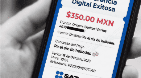 El SAT puede analizar información relacionada con los movimientos financieros de los contribuyentes. ESPECIAL/ChatGPT