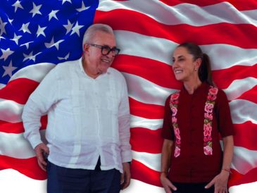 "Es una decisión de él (exgobernador de Sinaloa) de mantenerse (en licencia) mientras siga este proceso", afirmó Sheinbaum. FACEBOOK / Rubén Rocha Moya
