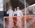 Los datos oficiales publicados la madrugada del martes indican que se han confirmado 4 mil 381 casos de ébola.AP/Dieudonne Dirole