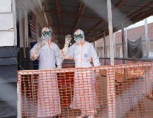 Los datos oficiales publicados la madrugada del martes indican que se han confirmado 4 mil 381 casos de ébola.AP/Dieudonne Dirole