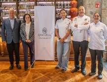 Ignacio Alarcón, Anaíd Pozos, Liz Galicia, Jorge Orozco y Ana Sánchez. ESPECIAL/CORTESÍA HOTEL QUINTA REAL.