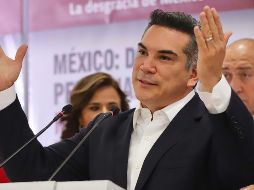 El dirigente del PRI, Alejandro Moreno, rechazó las amenazas de Morena sobre quitarle el fuero. SUN/ARCHIVO