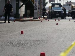 La zona donde se cometió el crimen quedó bajo resguardo de las autoridades de seguridad. SUN/ARCHIVO