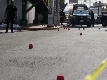 La zona donde se cometió el crimen quedó bajo resguardo de las autoridades de seguridad. SUN/ARCHIVO