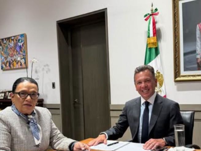 Pablo Lemus informó de su reunión con la secretaria de Gobernación a través de sus redes sociales. FACEBOOK/Pablo Lemus Navarro