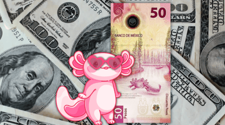 El tipo de cambio se acerca peligrosamente al anhelado piso de los 16 pesos. ESPECIAL / CANVA