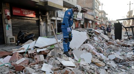 En México, como en Colombia, Laura destaca la solidaridad ciudadana. EFE/C. Ortega