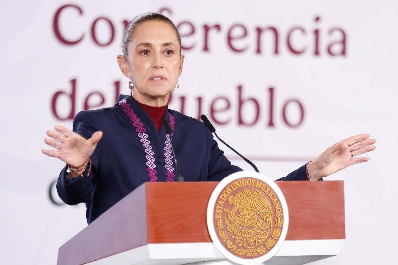 Presidenta Claudia Sheinbaum asevera que México espera solicitud formal de Colombia. SUN / ARCHIVO