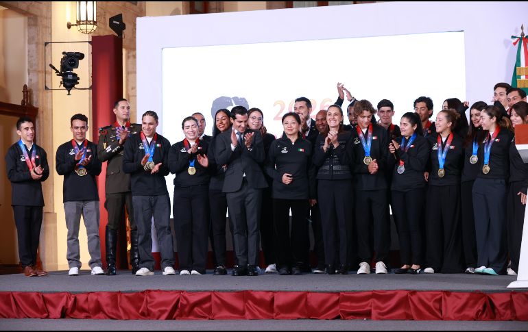Rommel Pacheco, director de la Conade, indicó que esta iniciativa permitirá reconocer todas las medallas y no únicamente la mejor presea conseguida por cada deportista. EFE/M. Guzmán