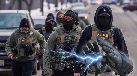 Agentes federales llevan a cabo un operativo migratorio el 5 de febrero de 2026, en las calles de Minneapolis, Minnesota. AP / ARCHIVO