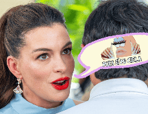 Las especulaciones surgieron después de que Hathaway luciera su vientre de embarazo al descubierto durante el estreno mundial de la última película en la que actúa. EFE/ARCHIVO