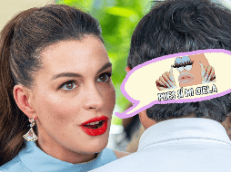 Las especulaciones surgieron después de que Hathaway luciera su vientre de embarazo al descubierto durante el estreno mundial de la última película en la que actúa. EFE/ARCHIVO