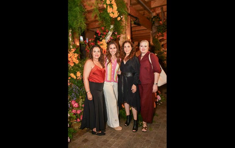 Anette Hadad, Diana Sandoval, Karla Medina y Daniela Vargas. GENTE BIEN JALISCO / M. Rached