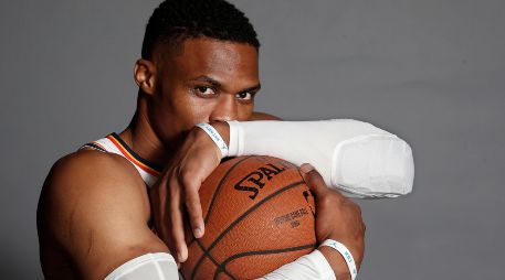 Russell Westbrook cuando jugaba para el Oklahoma Thunder. AP / ARCHIVO