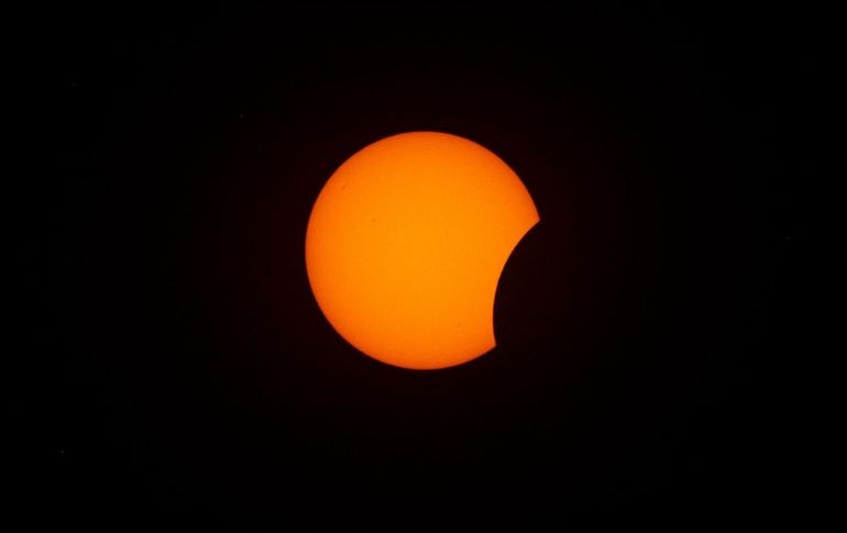 Este anochecer adelantado provocado por el eclipse solar fue un gran espectáculo. ESPECIAL / NASA