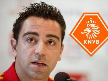 XAVI HERNÁNDEZ. El catalán había anunciado antes de la final del Mundial 2026 que tenía interés en probar suerte como seleccionador. ESPECIAL / EFE y X/@KNVB