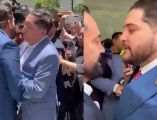 Arturo Ávila y Carlos Gutiérrez protagonizaron un episodio violento en la Comisión Permanente del Senado que se viralizó. CAPTURA DE VIDEO