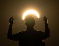 El mundo ha vivido en lo que llevamos del siglo XXI un total de 16 eclipses solares totales, incluido el de este miércoles. EFE/M. Basualdo