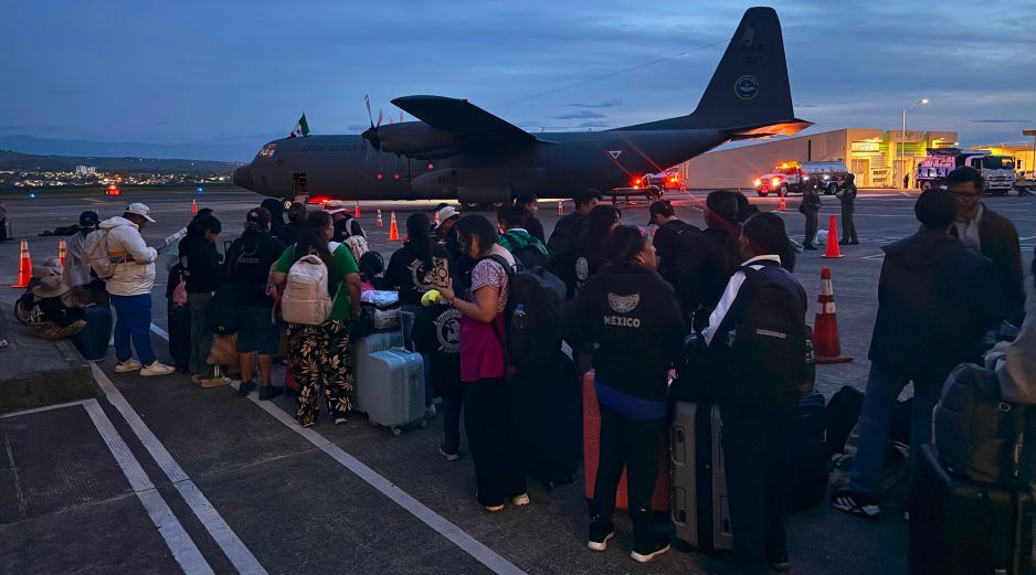El Gobierno de México logró la repatriación de 36 mexicanos desde Pereira tras el sismo en Colombia. La Secretaría de Relaciones Exteriores coordina la asistencia. ESPECIAL/SRE