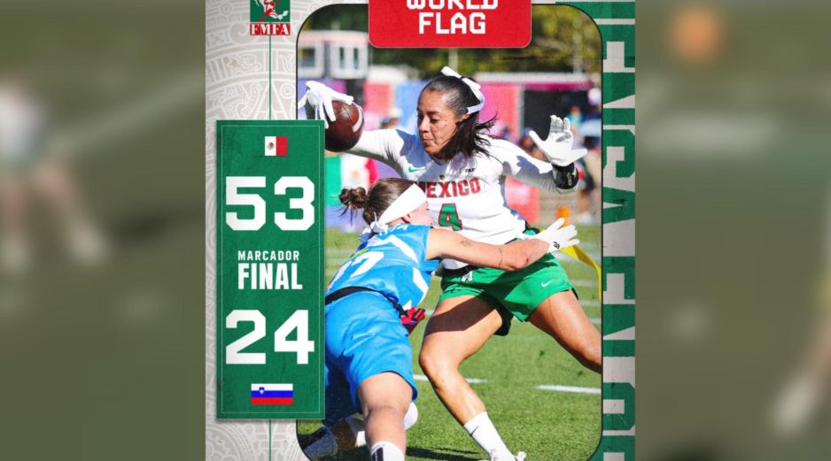 La Selección Mexicana femenil de Flag Football avanza hacia el sueño olímpico de Los Ángeles 2028. INSTAGRAM / @fmfamericanoficial