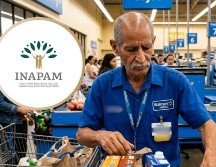 El programa de vinculación productiva ofrece a los adultos mayores la oportunidad de generar ingresos en tiendas de autoservicio como Walmart. ESPECIAL / Gemini (IA)