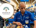 El programa de vinculación productiva ofrece a los adultos mayores la oportunidad de generar ingresos en tiendas de autoservicio como Walmart. ESPECIAL / Gemini (IA)