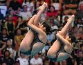 Entre las principales figuras que participarán en el evento destacan las hermanas Cueva: Lía, Mía y Suri, quienes llegan con grandes resultados recientes. AFP / ARCHIVO