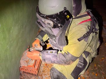 Gracias a la tecnología del Grupo TEDAX que se logró detectar y desactivar los artefactos. SECRETARÍA DE SEGURIDAD DE JALISCO