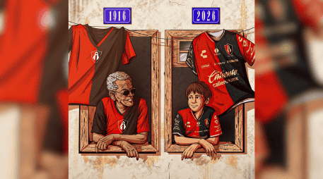El Atlas anunció que distintos monumentos y puntos representativos de la ciudad se vestirán de rojinegro durante estos días, como parte de una celebración que busca involucrar directamente a su afición. FACEBOOK / @ATLASFC 