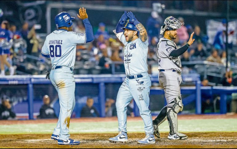 Los Albiazules reaccionan a tiempo y alargan su estancia en los playoffs. CORTESÍA