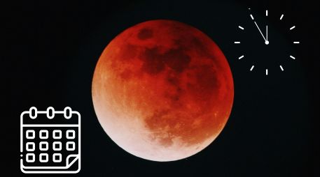 Te compartimos las fechas de las fases de la luna e información importante para considerar en el próximo evento astronómico: la Luna de Sangre. UNSPLASH / Y. Kato