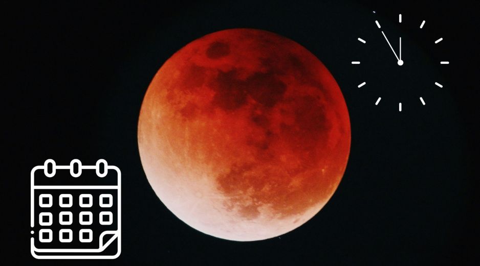 Te compartimos las fechas de las fases de la luna e información importante para considerar en el próximo evento astronómico: la Luna de Sangre. UNSPLASH / Y. Kato