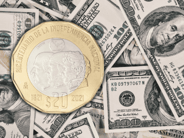 La divisa local alcanzó un nuevo mínimo anual impulsada por el debilitamiento global del billete verde y un entorno de menor aversión al riesgo. ESPECIAL/Canva