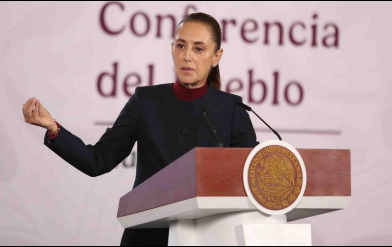 Sheinbaum reiteró que su Gobierno no acepta subordinación ni interferencia de ningún país en asuntos internos. SUN/C. Mejía