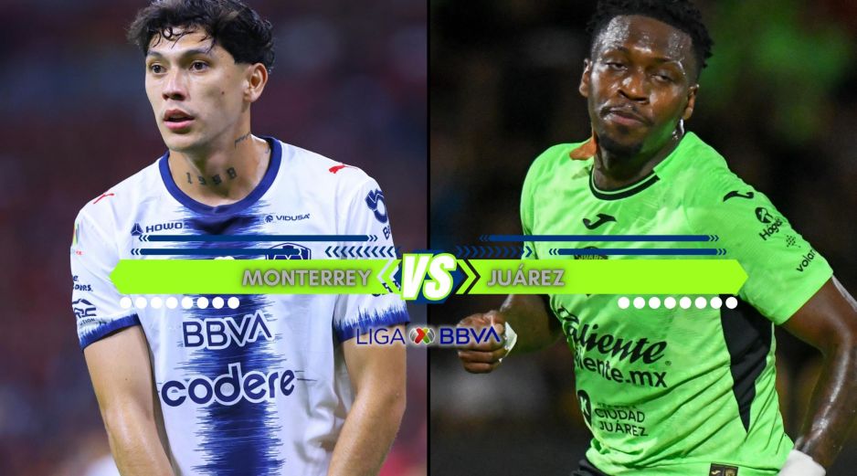 Monterrey recibe a Juárez en la Jornada 4 del Apertura 2026 de la Liga MX. ESPECIAL / IMAGO7 y CANVA