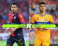 El encuentro entre Atlas y Tigres, que coincide con las celebraciones por los 110 años de la fundación de los rojinegros, se disputará este sábado. ESPECIAL / IMAGO7 y CANVA