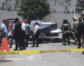 Un medio de circulación nación publicó que uno de los pasajeros del vehículo siniestrado falleció frente a la Plaza Interlomas, en el Estado de México. SUN / L. Camacho