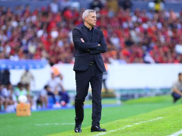 Hernán Crespo, director tecnico, durante el partido correspondiente a la jornada 3 del torneo Apertura 2026 de la Liga BBVA MX,. IMAGO7/Juan Carlos Cubeyro